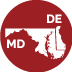 MD and DE icon
